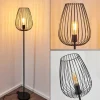 Lampadaire Luano Noir, 1 lumière