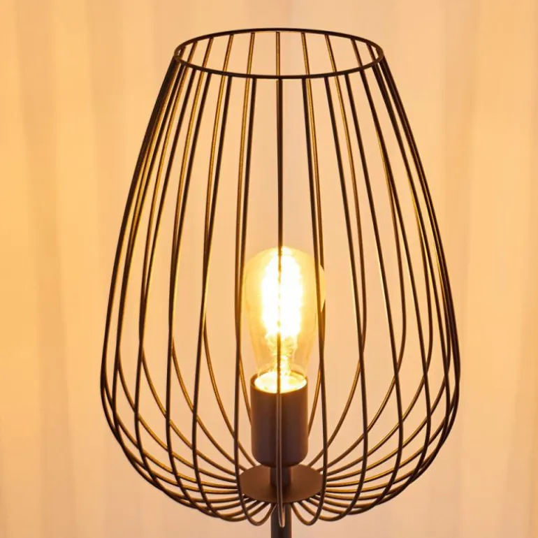 Lampadaire Luano Noir, 1 lumière