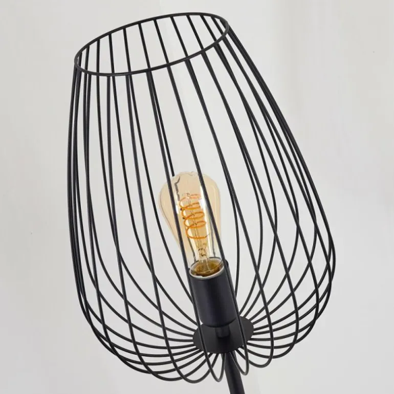 Lampadaire Luano Noir, 1 lumière