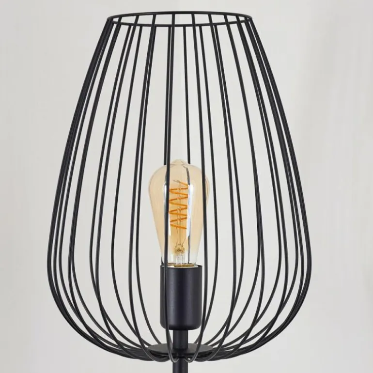 Lampadaire Luano Noir, 1 lumière