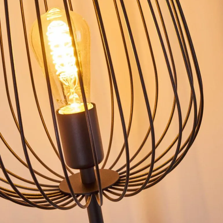 Lampadaire Luano Noir, 1 lumière