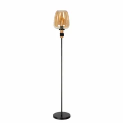 Lampadaire Lucide ILONA Noir, 1 lumière