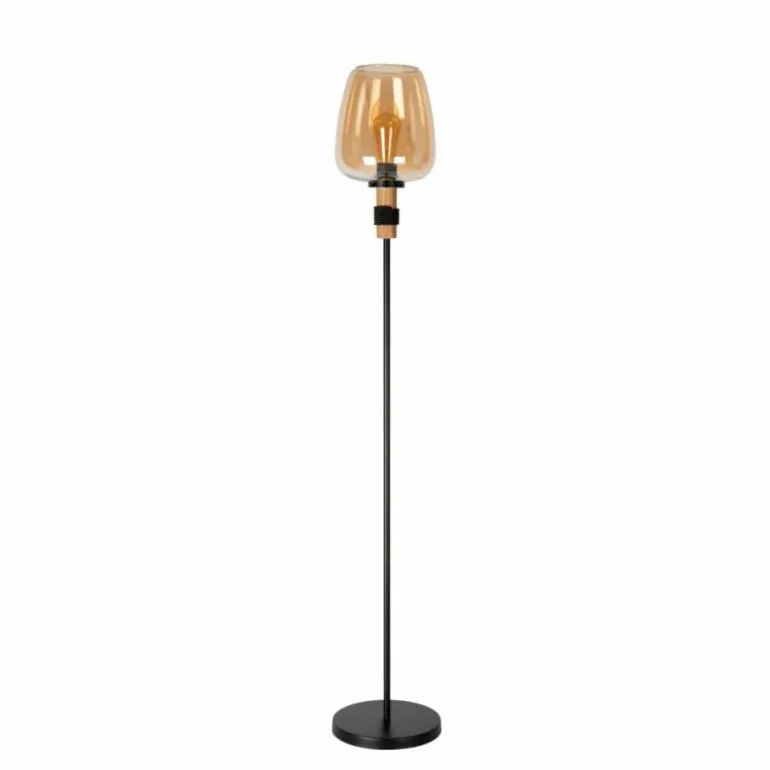 Lampadaire Lucide ILONA Noir, 1 lumière
