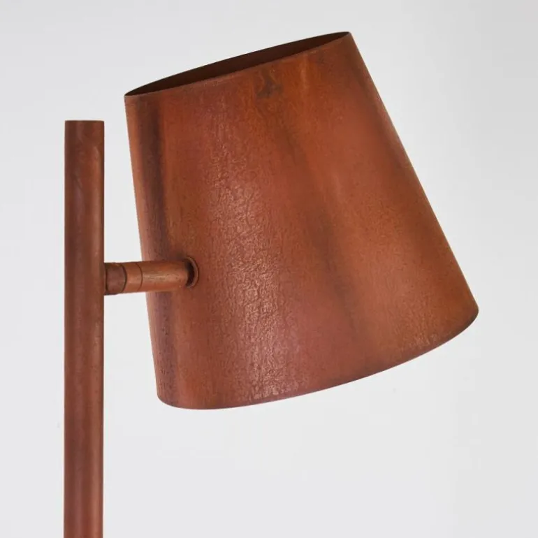 Lampadaire Lungre Rouille, 1 lumière
