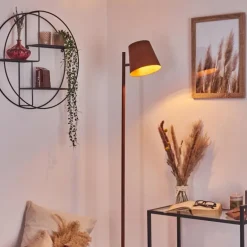 Lampadaire Lungre Rouille, 1 lumière
