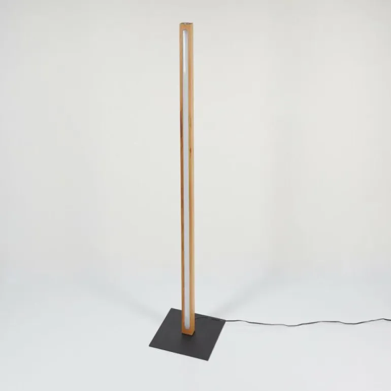 Lampadaire Madou LED Écru, Noir, 1 lumière