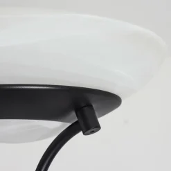 Lampadaire Mairoa LED Noir, 2 lumières
