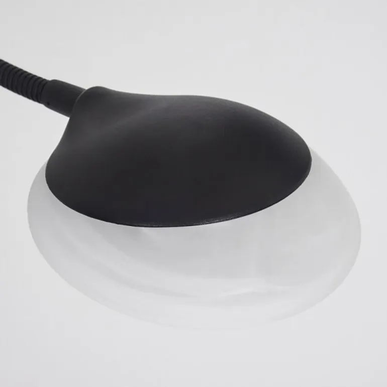 Lampadaire Mairoa LED Noir, 2 lumières