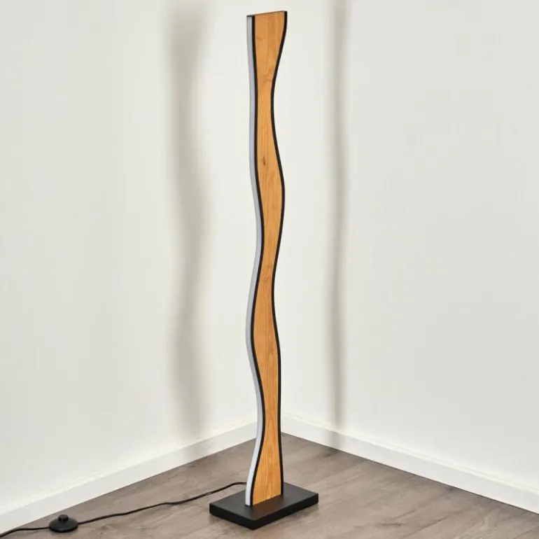 Lampadaire Malling LED Écru, Noir, Blanc, 1 lumière