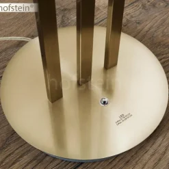 Lampadaire Mapleton LED Nickel mat, 3 lumières, Télécommandes