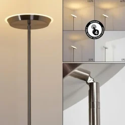 Lampadaire Mjölby LED Nickel mat, 1 lumière