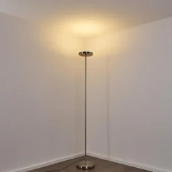Lampadaire Mjölby LED Nickel mat, 1 lumière