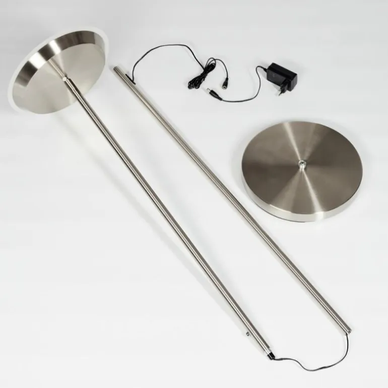 Lampadaire Mjölby LED Nickel mat, 1 lumière