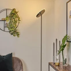 Lampadaire Mjölby LED Nickel mat, 1 lumière