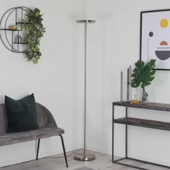 Lampadaire Mjölby LED Nickel mat, 1 lumière
