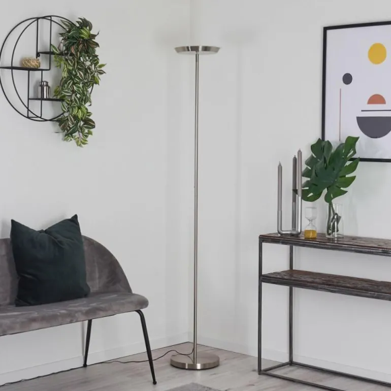Lampadaire Mjölby LED Nickel mat, 1 lumière