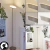 Lampadaire Mjoelby LED Nickel mat, 1 lumière