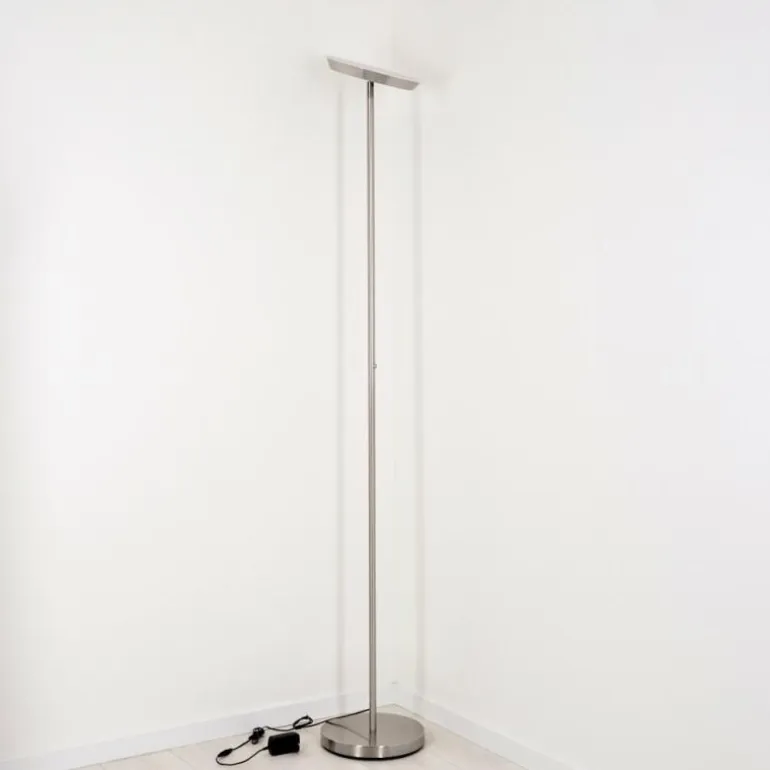Lampadaire Mjoelby LED Nickel mat, 1 lumière