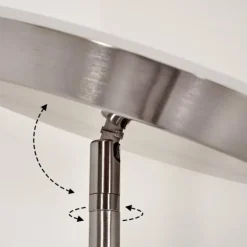 Lampadaire Mjoelby LED Nickel mat, 1 lumière