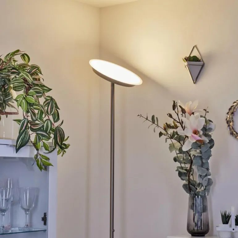Lampadaire Mjoelby LED Nickel mat, 1 lumière