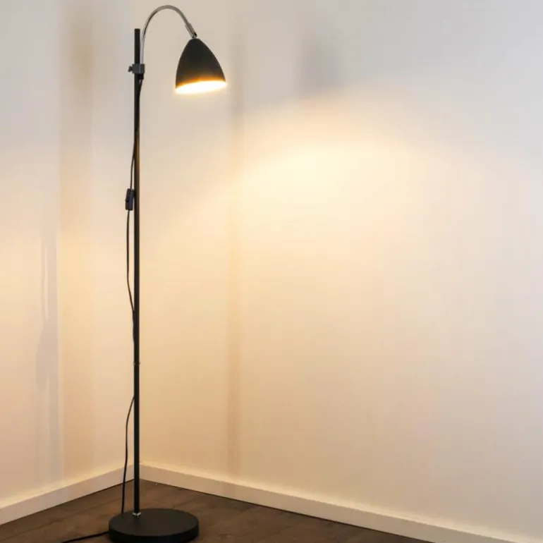 Lampadaire MURURETA Noir, 1 lumière