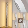 Lampadaire Nagold LED Chrome, Nickel mat, 1 lumière