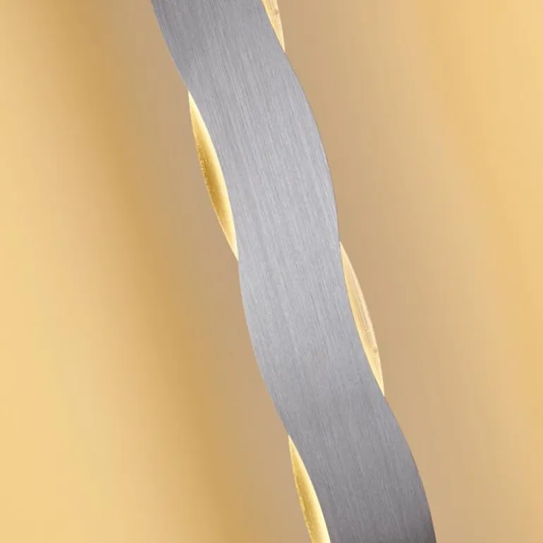 Lampadaire Nagold LED Chrome, Nickel mat, 1 lumière
