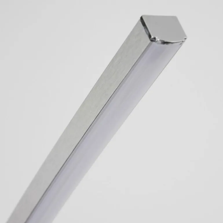 Lampadaire Nagu LED Nickel mat, 1 lumière