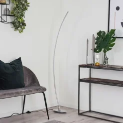 Lampadaire Nagu LED Nickel mat, 1 lumière