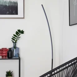 Lampadaire Nagu LED Noir, 1 lumière