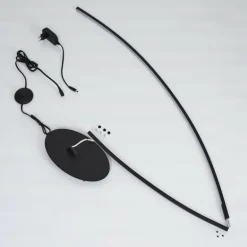 Lampadaire Nagu LED Noir, 1 lumière