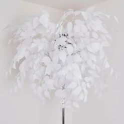 Lampadaire Nauela Acier brossé, 3 lumières