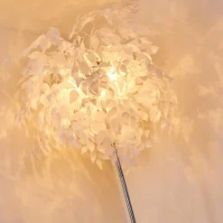 Lampadaire Nauela Acier brossé, 3 lumières
