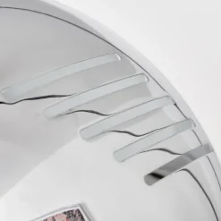 Lampadaire Nikkala Chrome, Blanc, 5 lumières