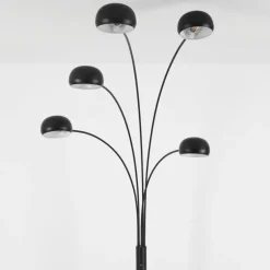 Lampadaire Nikkala Noir, 5 lumières