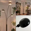 Lampadaire Nikkala Noir, 3 lumières