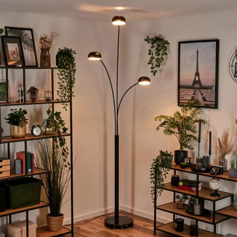 Lampadaire Nikkala Noir, 3 lumières