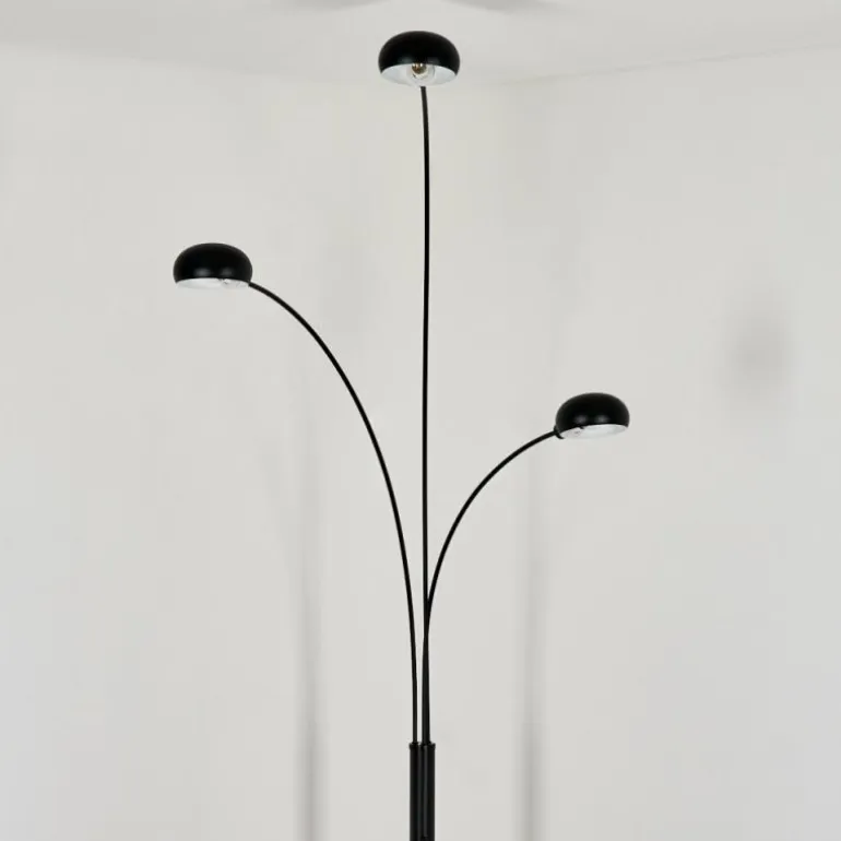 Lampadaire Nikkala Noir, 3 lumières
