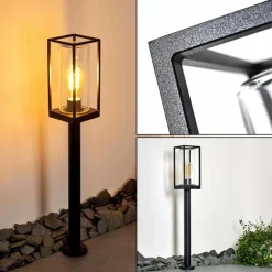 Lampadaire Palanga Noir, 1 lumière