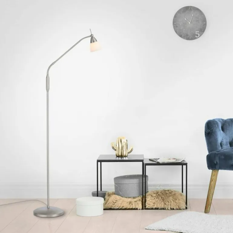 Lampadaire Paul Neuhaus PINO LED Argenté, 1 lumière