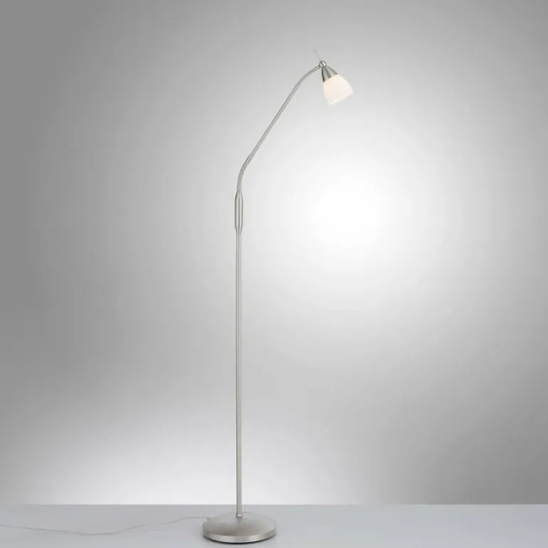 Lampadaire Paul Neuhaus PINO LED Argenté, 1 lumière