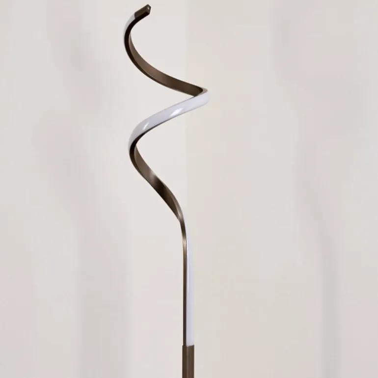 Lampadaire Pitasch LED Nickel mat, 1 lumière