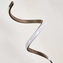 Lampadaire Pitasch LED Nickel mat, 1 lumière