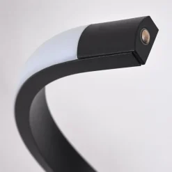 Lampadaire Pitasch LED Noir, 1 lumière