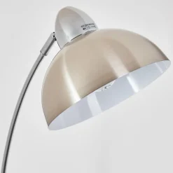 Lampadaire Poitou Nickel mat, 1 lumière