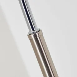 Lampadaire Poitou Nickel mat, 1 lumière