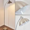 Lampadaire Poitou Nickel mat, 1 lumière
