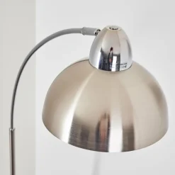 Lampadaire Poitou Nickel mat, 1 lumière