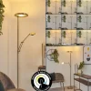 Lampadaire Rabeja LED Nickel mat, 2 lumières