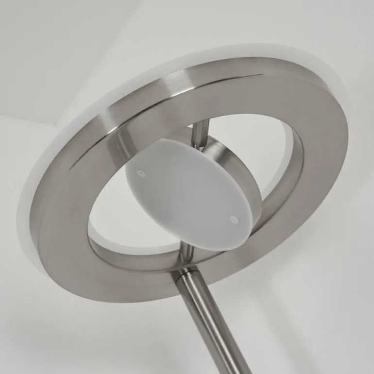 Lampadaire Rabeja LED Nickel mat, 2 lumières